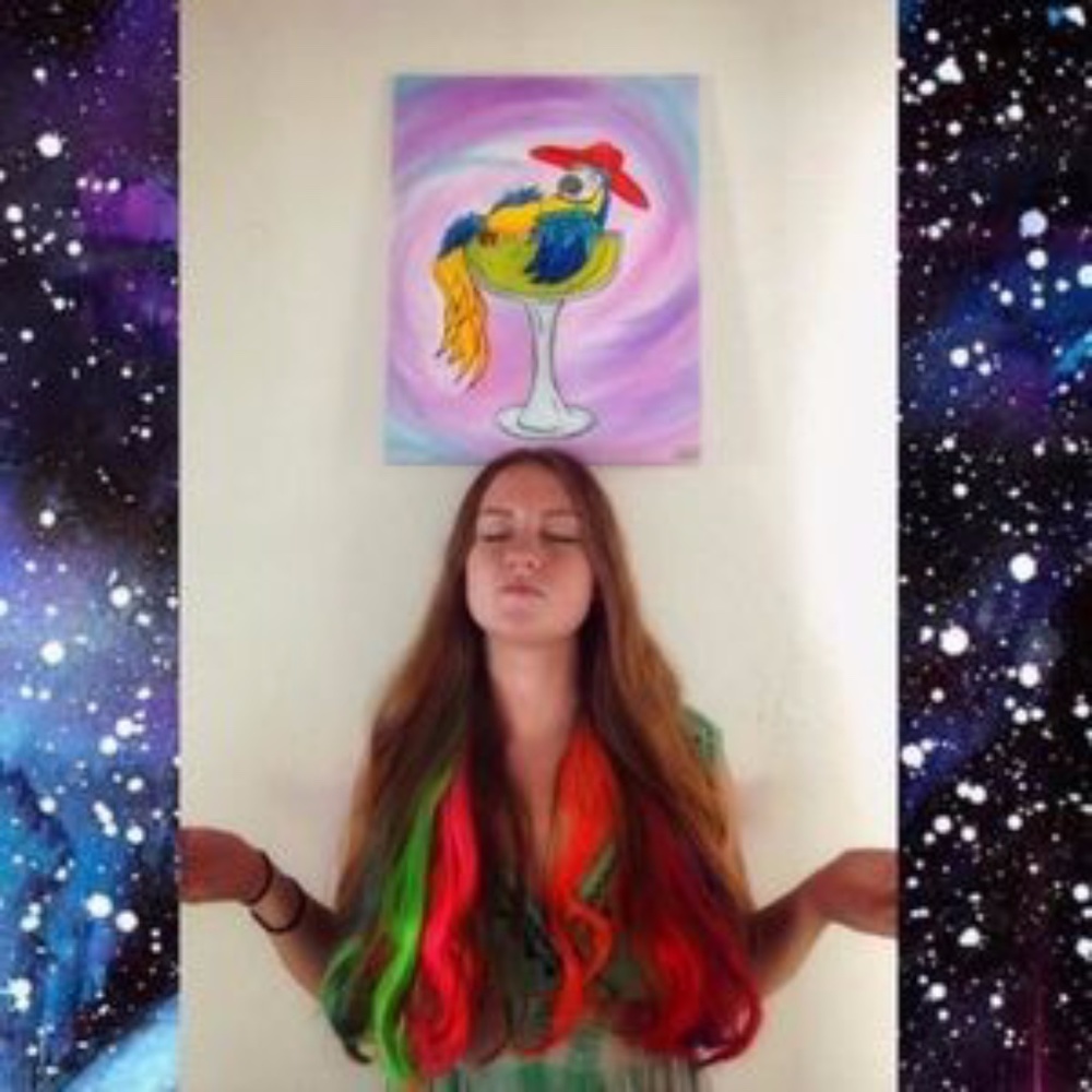 Charity - Parrot painting